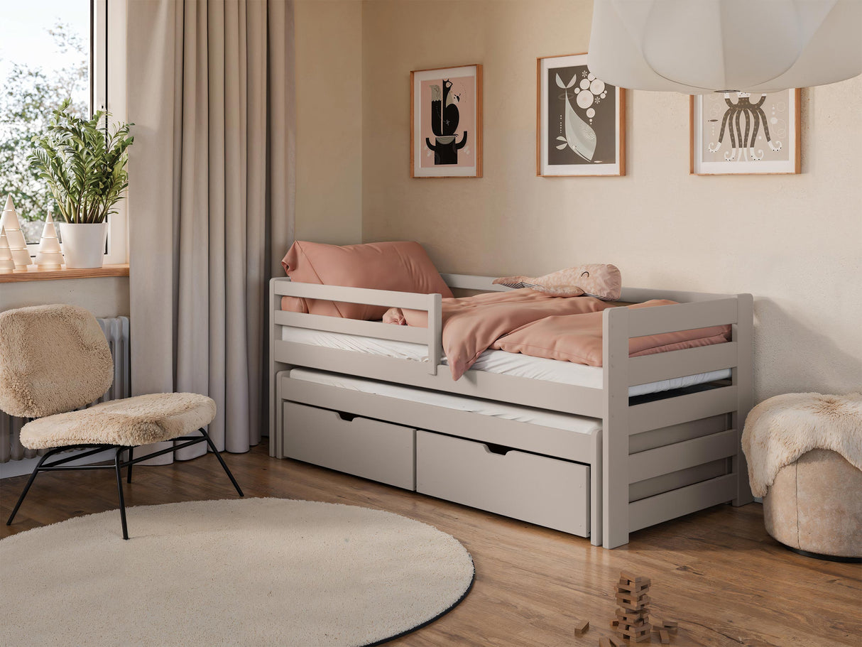 Ágy Łóżko SENSO, Szín: Kasmír, Alvó felület mérete: 80 x 200 cm