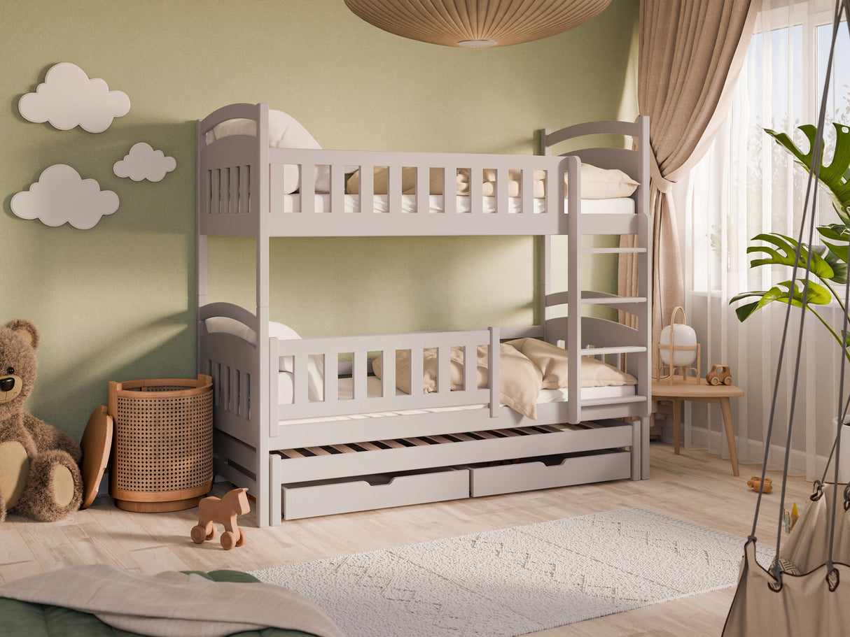 Emeletes ágy Łóżko Piętrowe BLANKA 80x180 st.flex Kaszmir 5903211420436 (Kasmír)