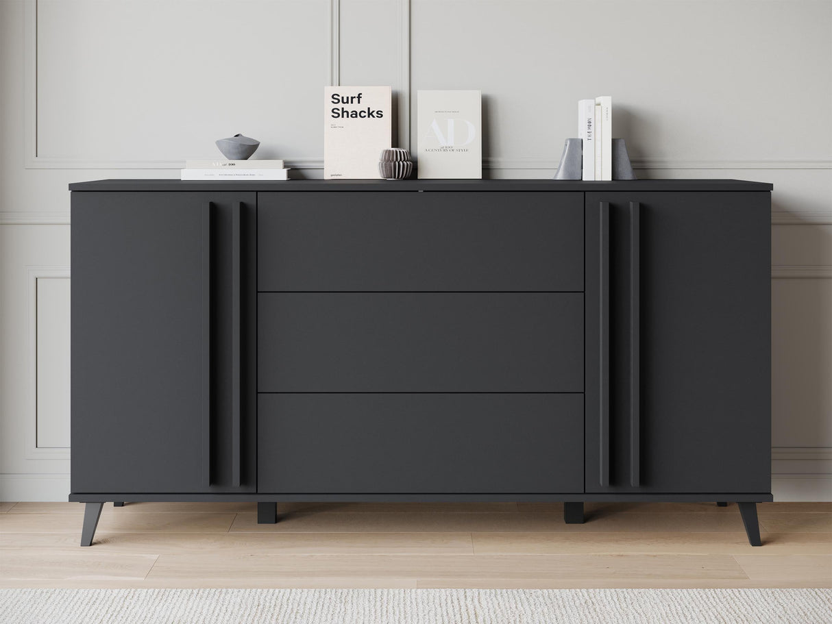 Komód Komoda HELSINKI 150, Szín: Grafit