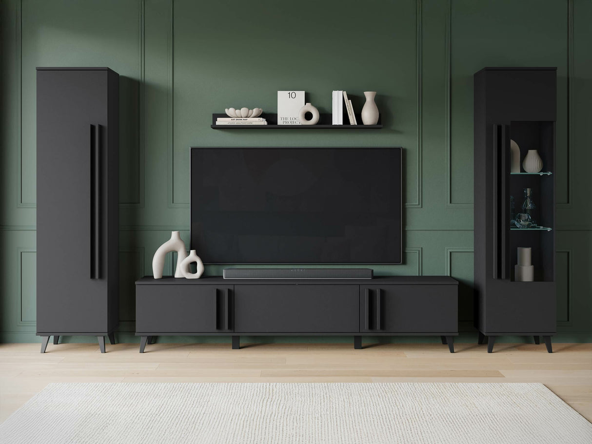 TV-állvány RTV HELSINKI 183, Szín: Grafit