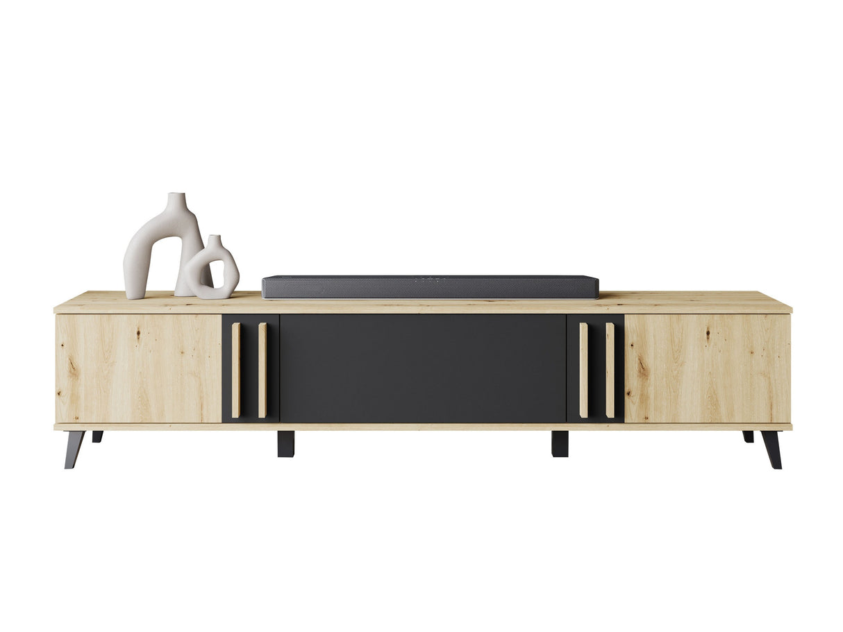 TV-állvány RTV HELSINKI 183, Szín: Artisan tölgy + Grafit