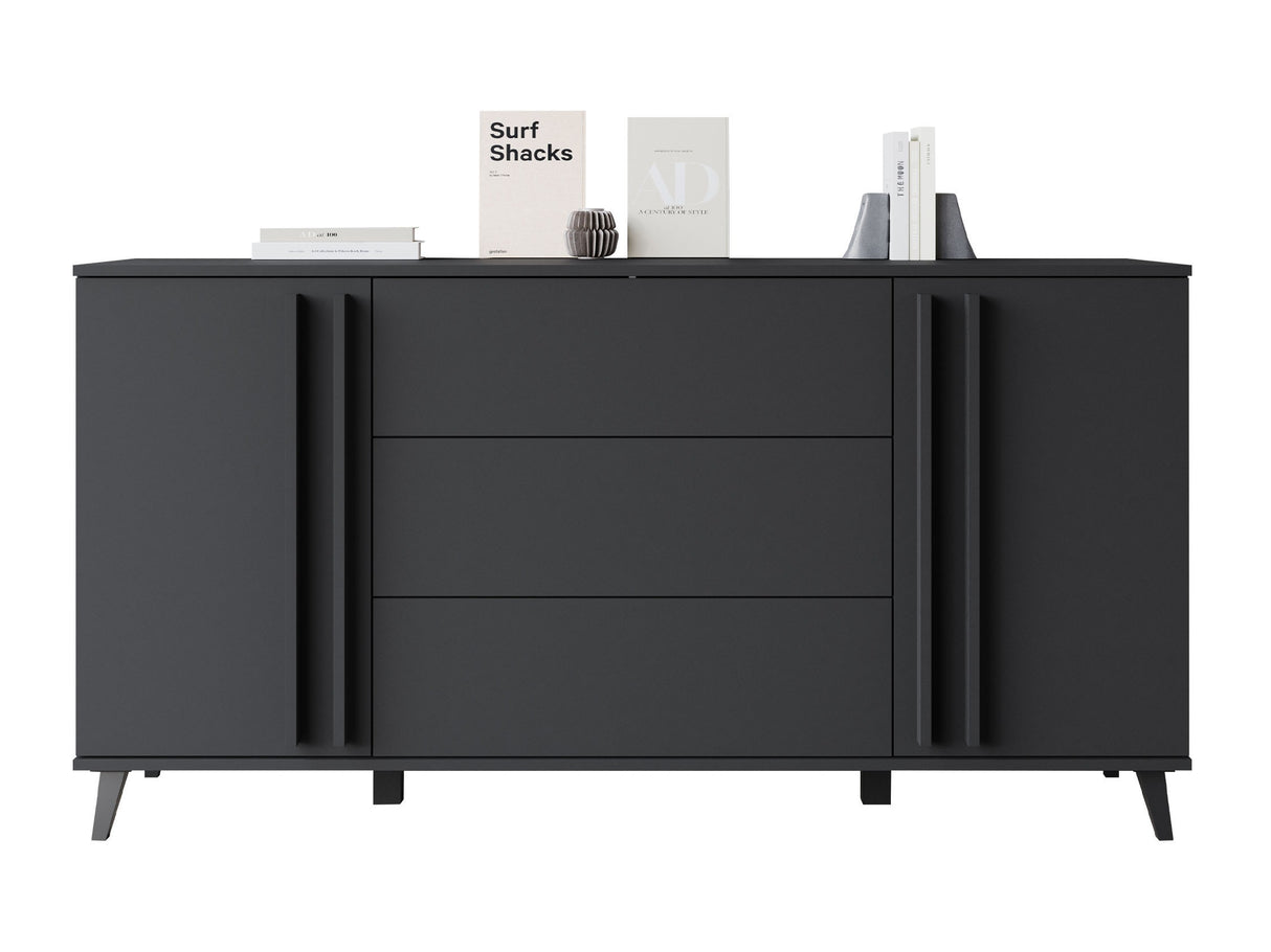 Komód Komoda HELSINKI 150, Szín: Grafit