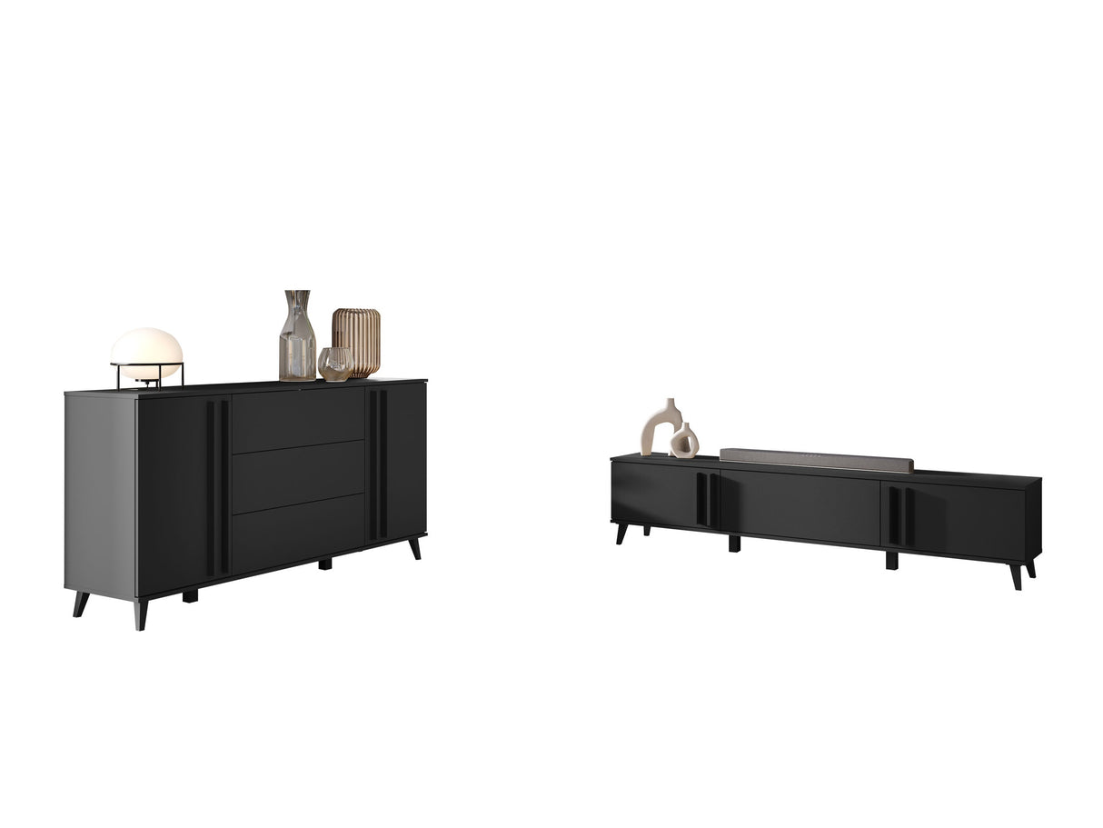 Nappali szett HELSINKI III, Szín: Grafit