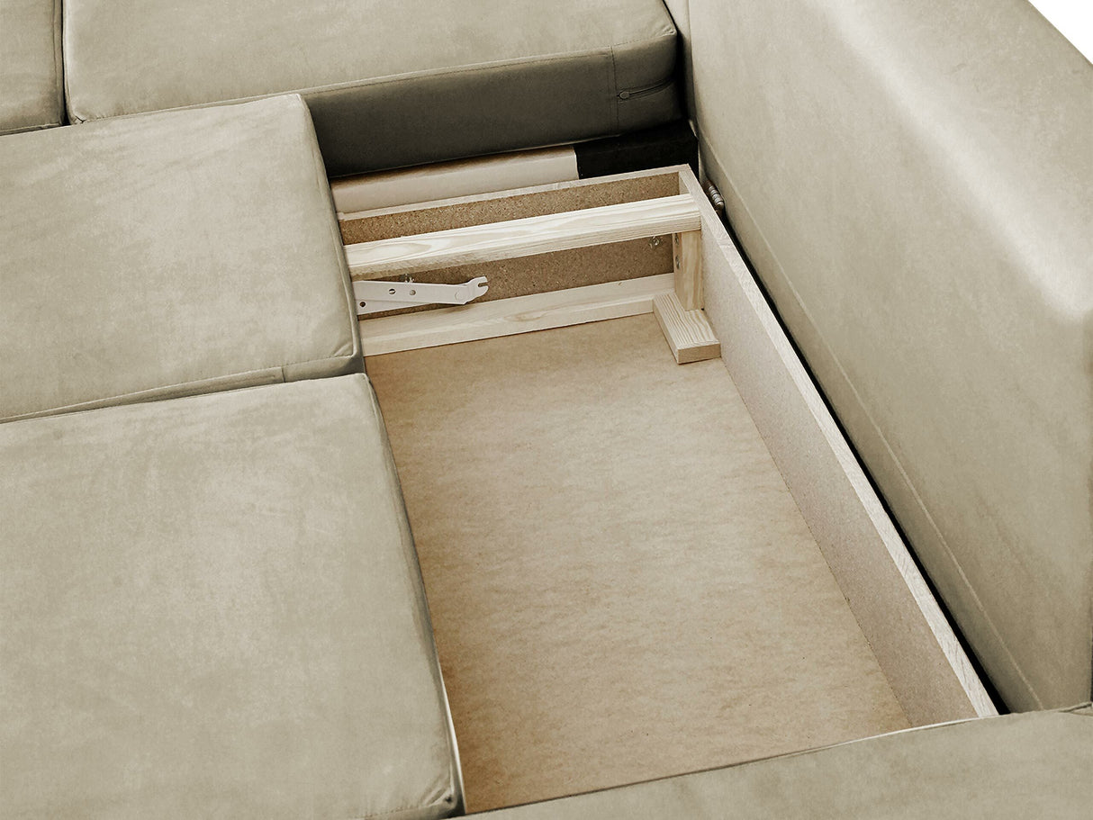 Sarokkanapé Venice U (Navendus), Szín: Manila 35