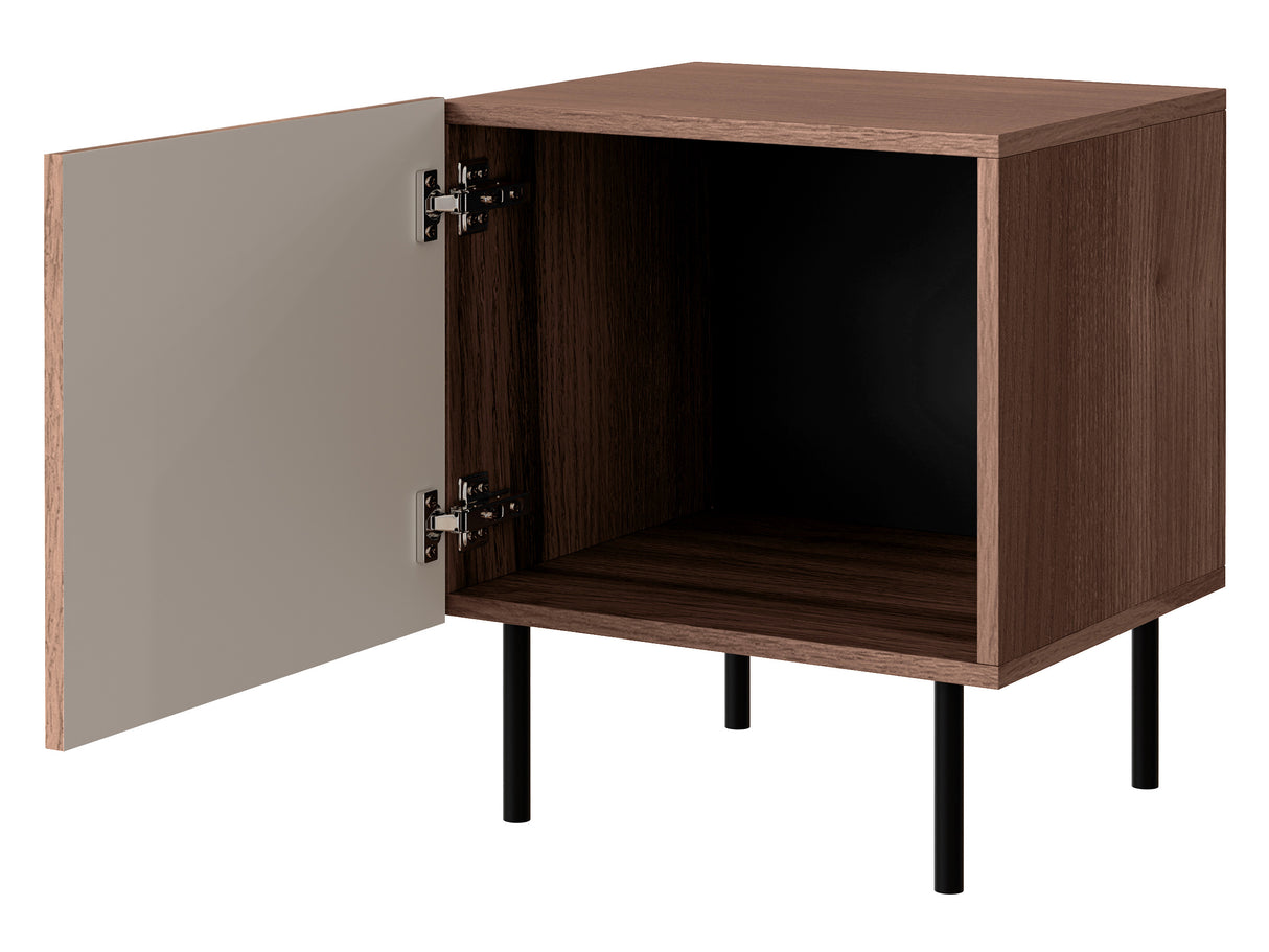 Éjjeliszekrény szett Szafka nemcna TACOS 2 szt. Orzech Warmia 4133165