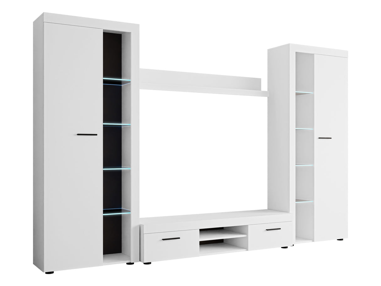 Nappali szett Rumba (Rodos) XL, Led világítás: Igen, Szín: Fehér 4133451