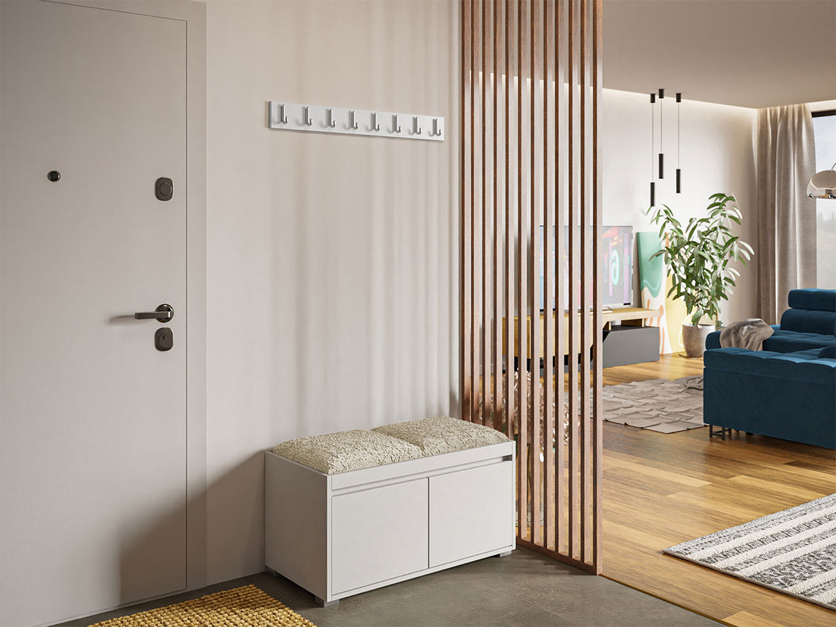 Előszoba garnitúra GRAWIS (Konkor) 80 + 2sz, Szín: Fehér + Abriamo 03