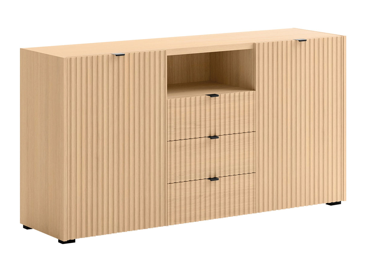 Komód Komoda 2D3SZ CYLIZA CY-02 Dąb Vicenza Bielona