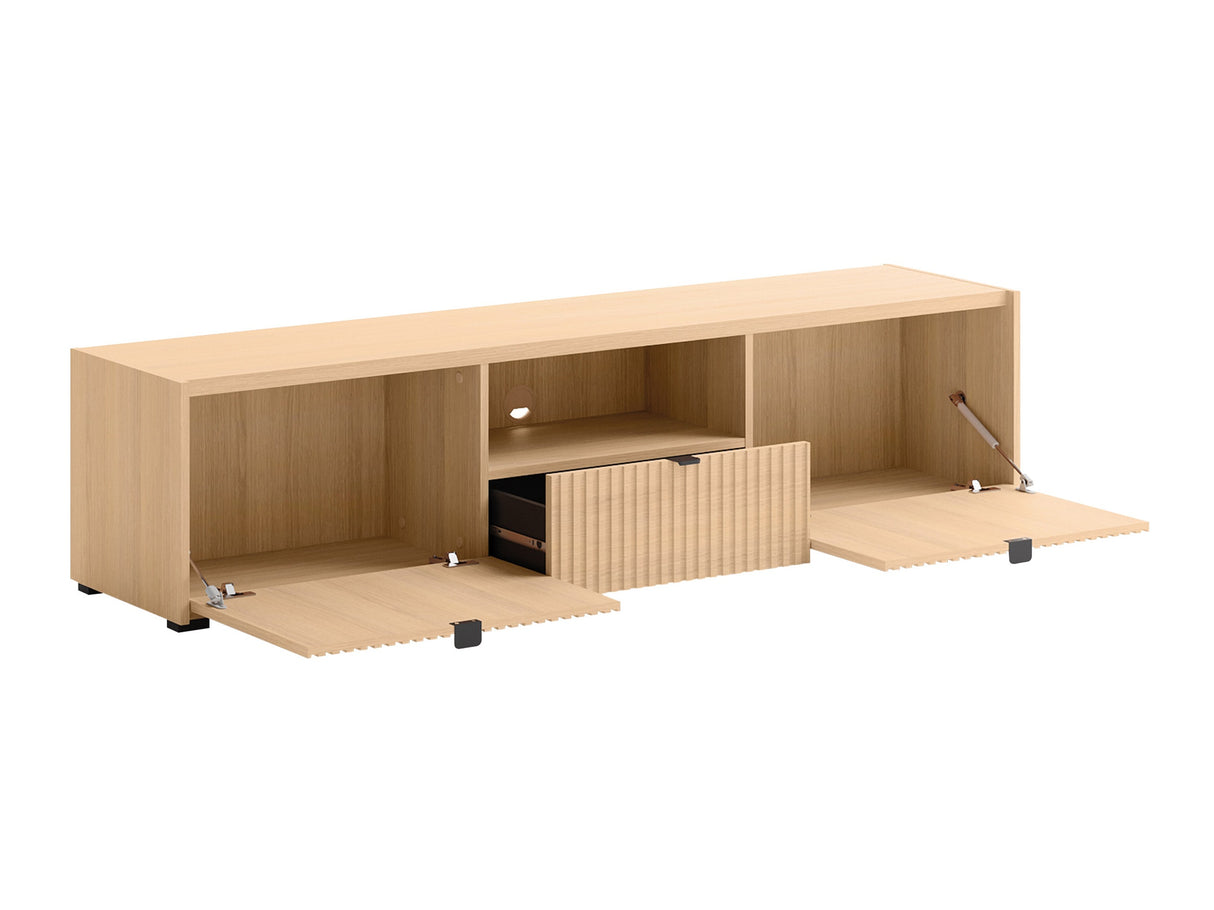 TV-állvány Szafka RTV 2K1SZ CYLIZA CY-03 Dąb Vicenza Bielona