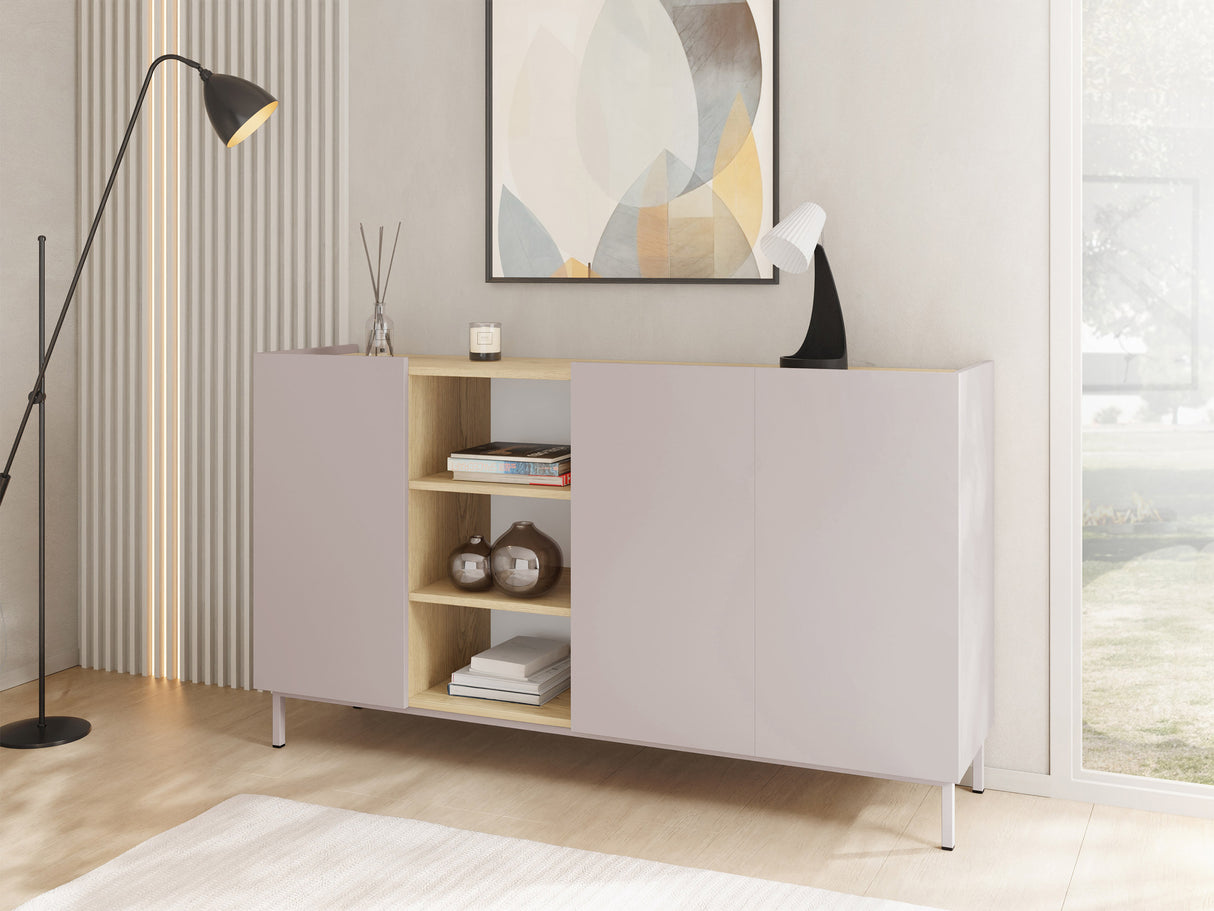 Szekrény Komoda SYSTEM 72 Kasmír/Dąb Cremona (Kasmír + Tölgy) 4137565