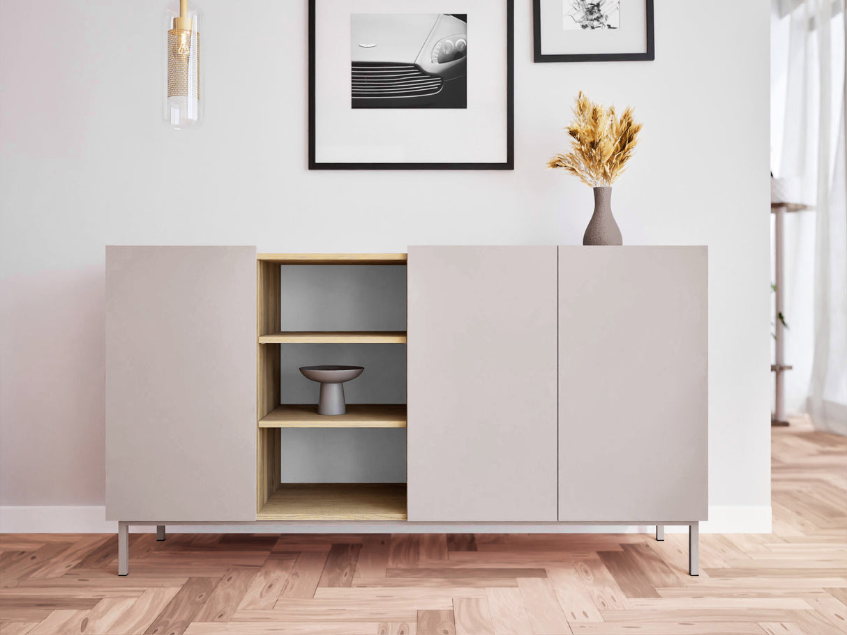 Szekrény Komoda SYSTEM 72 Kasmír/Dąb Cremona (Kasmír + Tölgy) 4137567