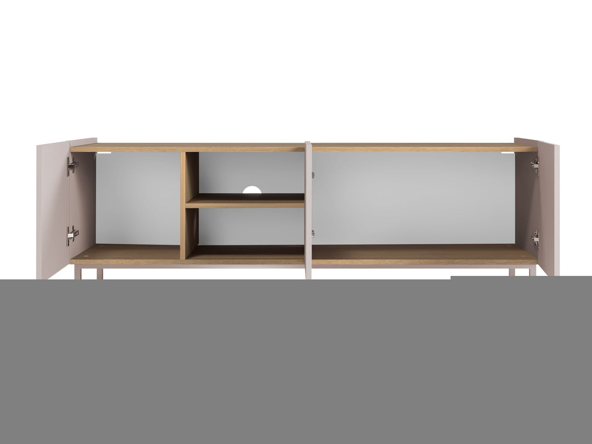 TV-állvány Szafka RTV SYSTEM 72, Szín: Kasmír + Tölgy 4137621