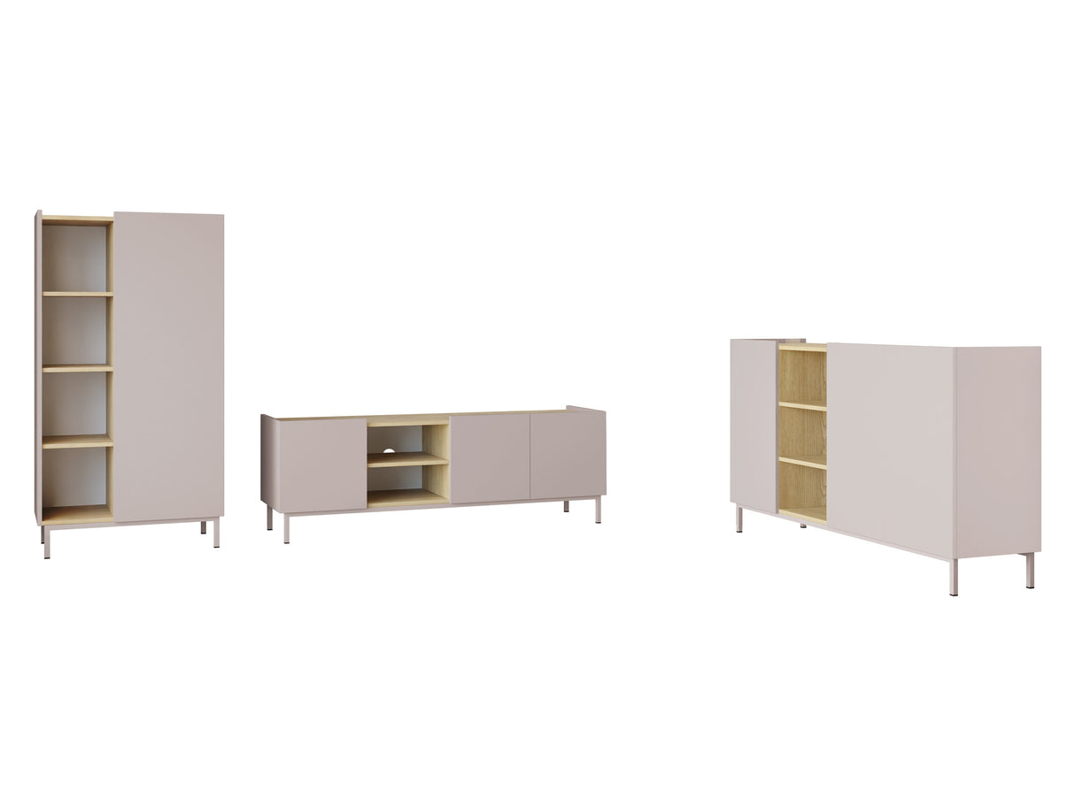 Nappali szett Meble SYSTEM 72 I, Szín: Kasmír + Tölgy 4137625