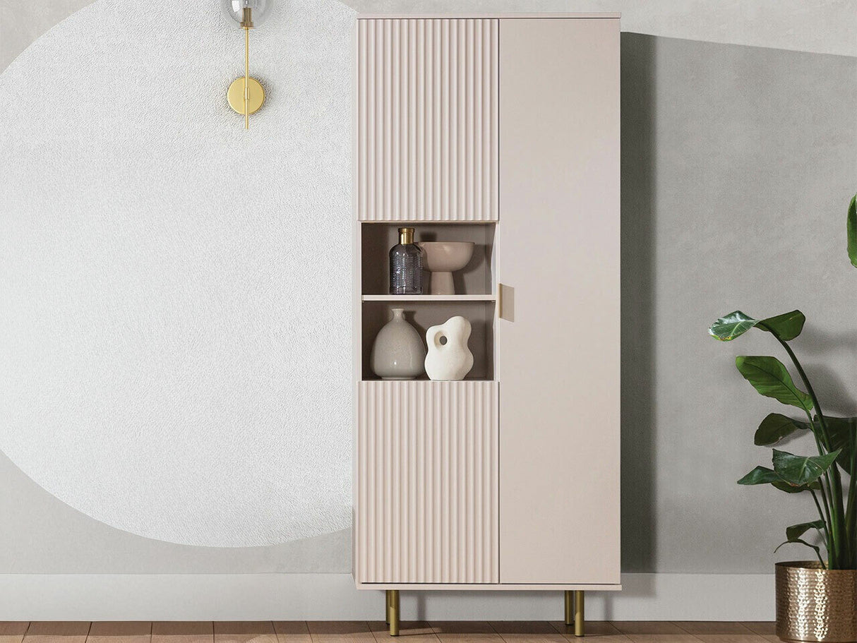 Könyvespolc Regał R3D NUBIA, Szín: Kasmír 4144158