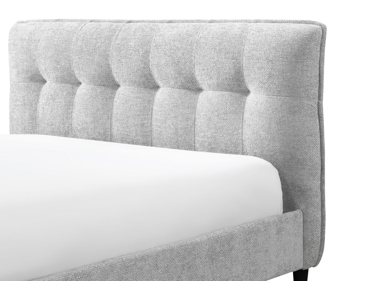 Ágy Łóżko tapicerowane ze stelażem ABRIL, Alvó felület mérete: 160 x 200 cm