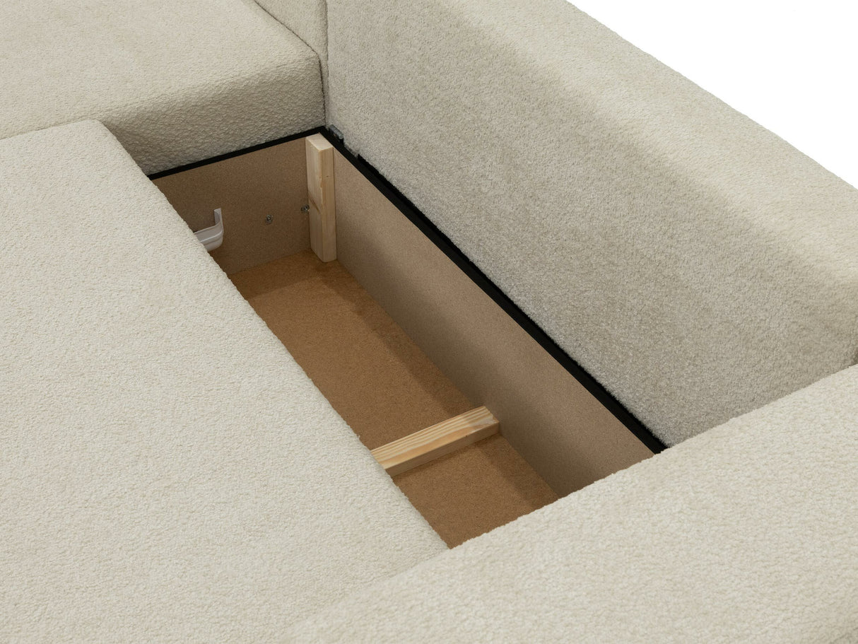 Sarokkanapé Narożnik MIVO, Szín: Flow 22, Változatok: Balos