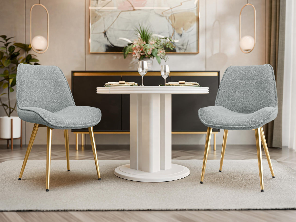 Szék készlet Krzesło MUZ/DC/1084/GL (2szt), Szín: Szürke