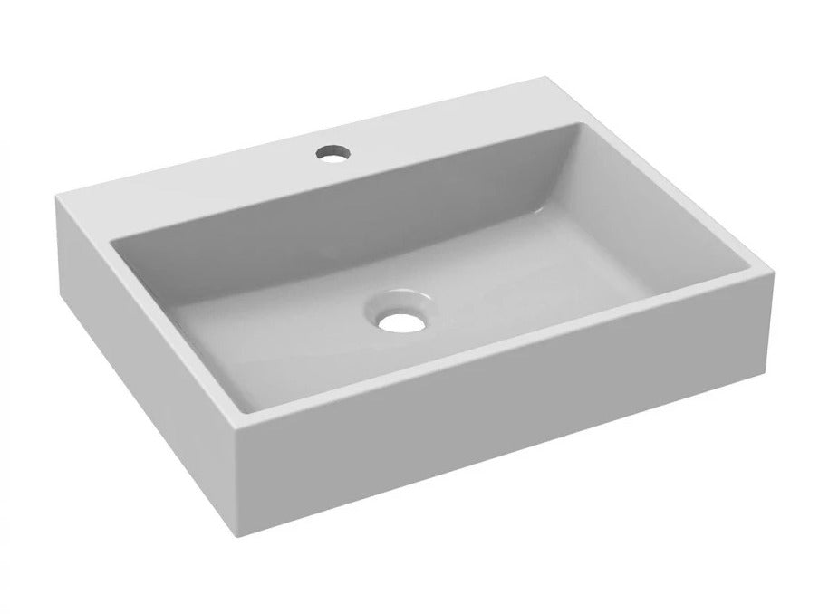 Fürdőszoba garnitúra Garianem III, Szín: Világosbarna, Mosdókagyló: Igen