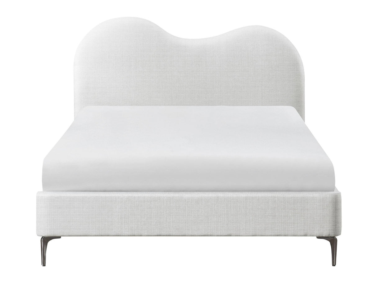 Ágy Łóżko tapicerowane ze stelażem TRIANA, Alvó felület mérete: 140 x 200 cm