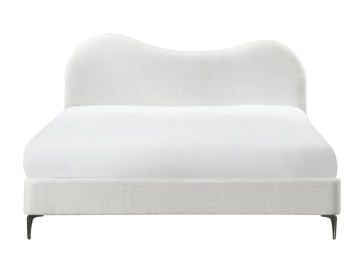 Ágy Łóżko tapicerowane ze stelażem TRIANA, Alvó felület mérete: 180 x 200 cm