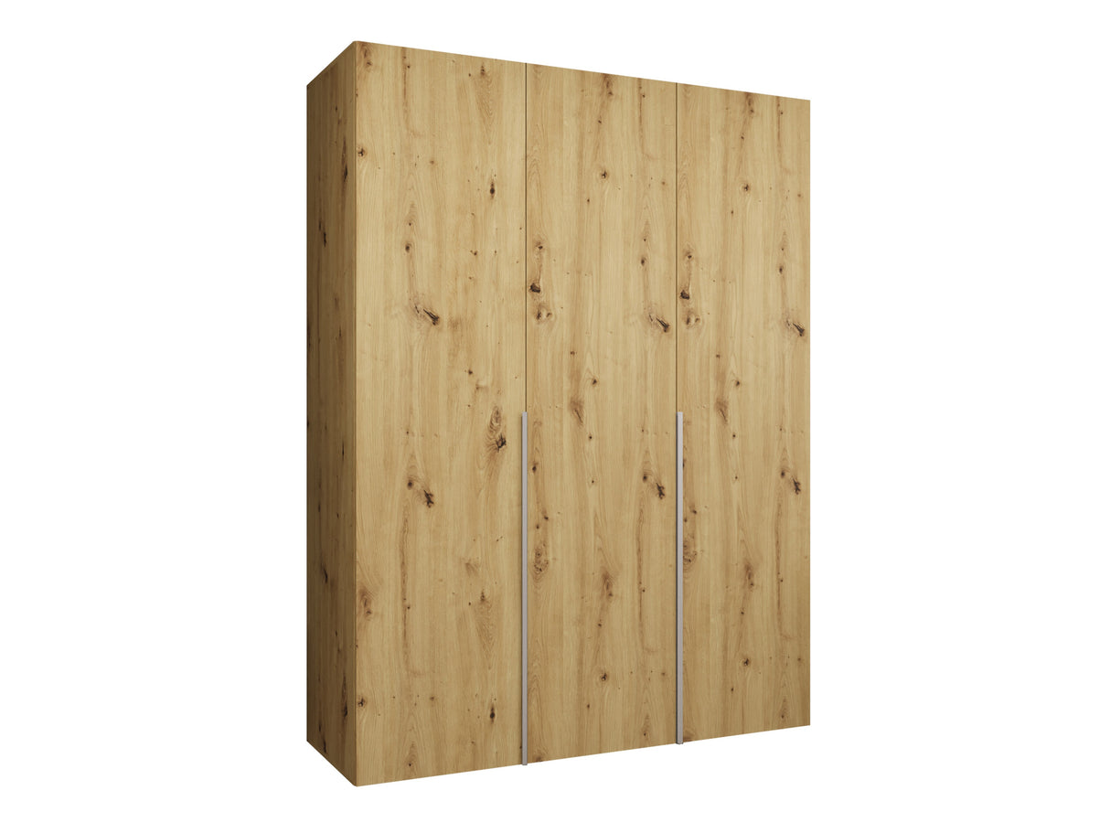 Gardróbszekrény Szafa 150 ALICANTE 1, Szín: Artisan tölgy, Fogantyú színe: Kasmír