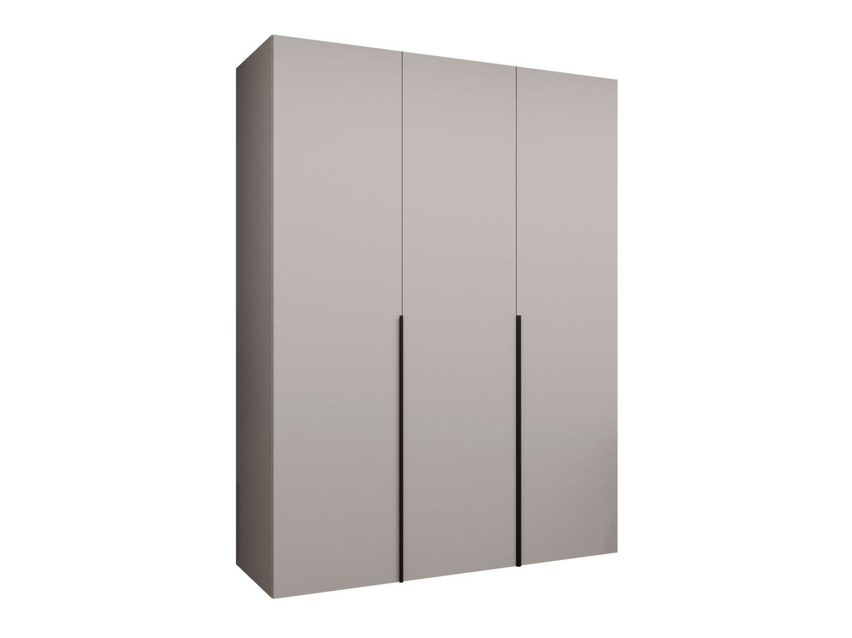 Gardróbszekrény Szafa 150 ALICANTE 1, Szín: Kasmír, Fogantyú színe: Fekete