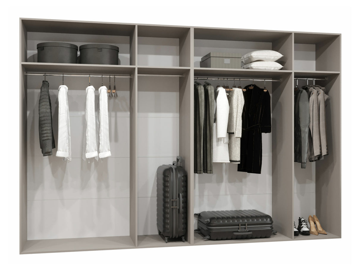 Gardróbszekrény Szafa 300 ALICANTE 1, Szín: Artisan tölgy, Fogantyú színe: Fekete