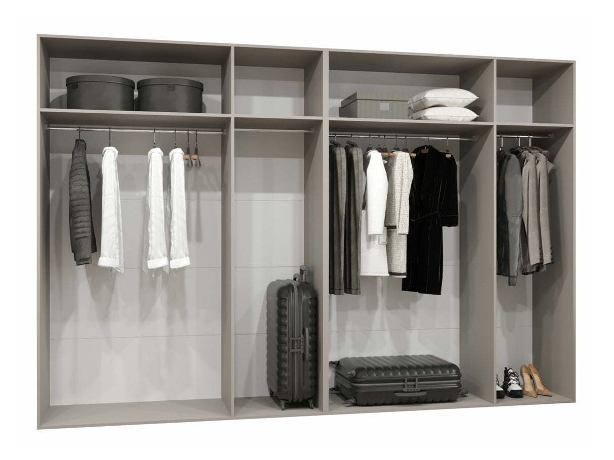 Gardróbszekrény Szafa 300 ALICANTE 1, Szín: Artisan tölgy, Fogantyú színe: Aranysárga