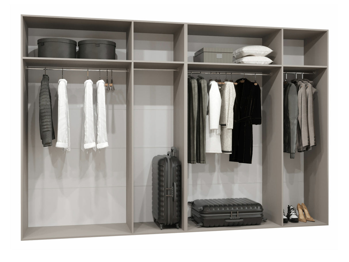 Gardróbszekrény Szafa 300 ALICANTE 1, Szín: Kasmír, Fogantyú színe: Kasmír