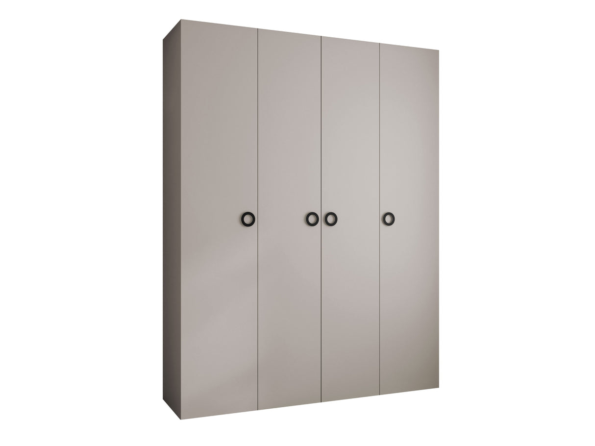 Gardróbszekrény Szafa COMO 1 190 (gł.50), Szín: Kasmír, Fogantyú színe: Fekete, Szélesség: 190 cm, Mélység: 52 cm