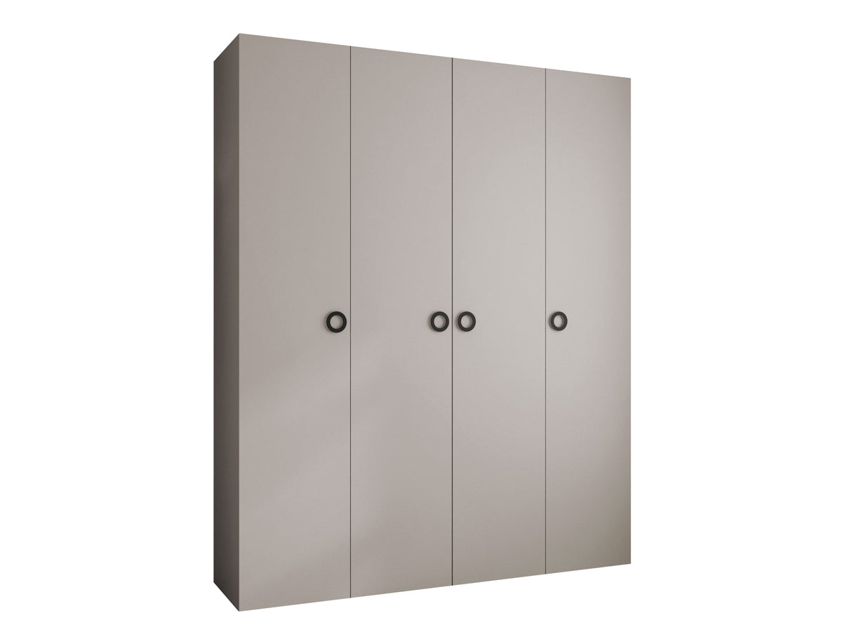 Gardróbszekrény Szafa COMO 1 200 (gł.50), Szín: Kasmír, Fogantyú színe: Fekete, Szélesség: 200 cm, Mélység: 52 cm