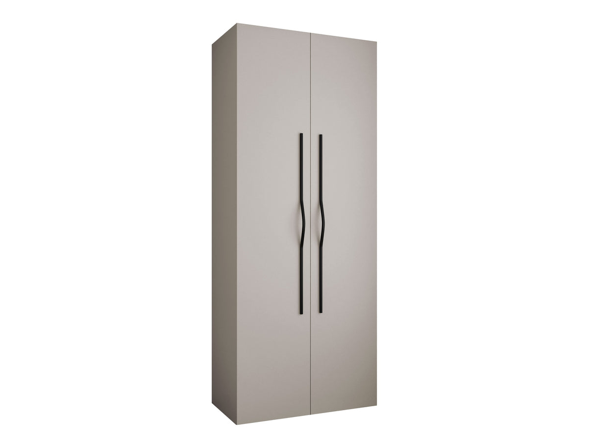 Gardróbszekrény Szafa COMO 2 100 (gł.50), Szín: Kasmír, Fogantyú színe: Fekete, Szélesség: 100 cm, Mélység: 52 cm