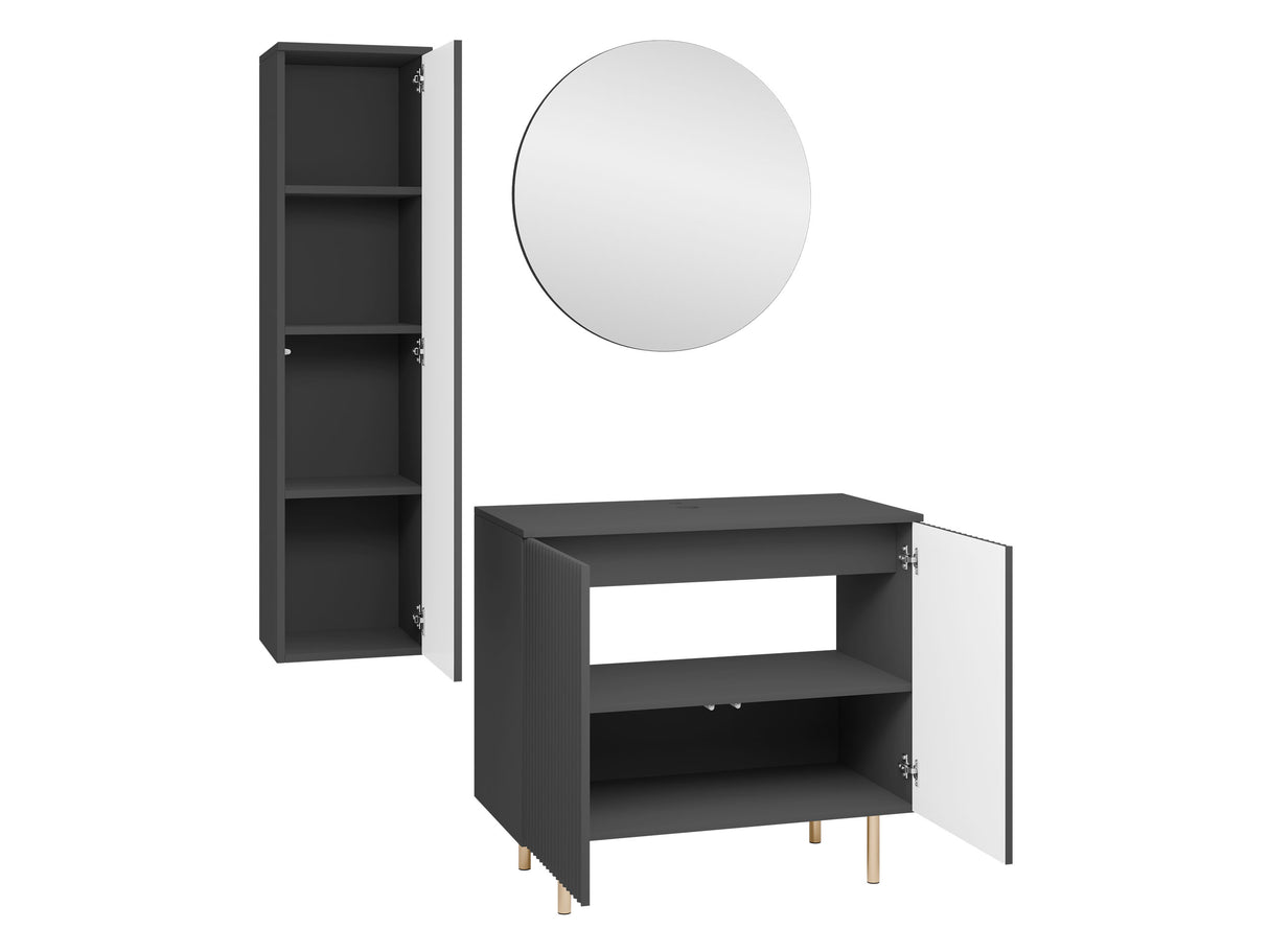 Fürdőszoba garnitúra NUBIA II, Szín: Kasmír, Mosdókagyló: Igen 4203918