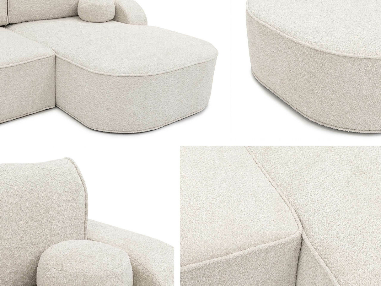 Sarokkanapé Narożnik KORO, Szín: Coral 65, Változatok: Jobbos