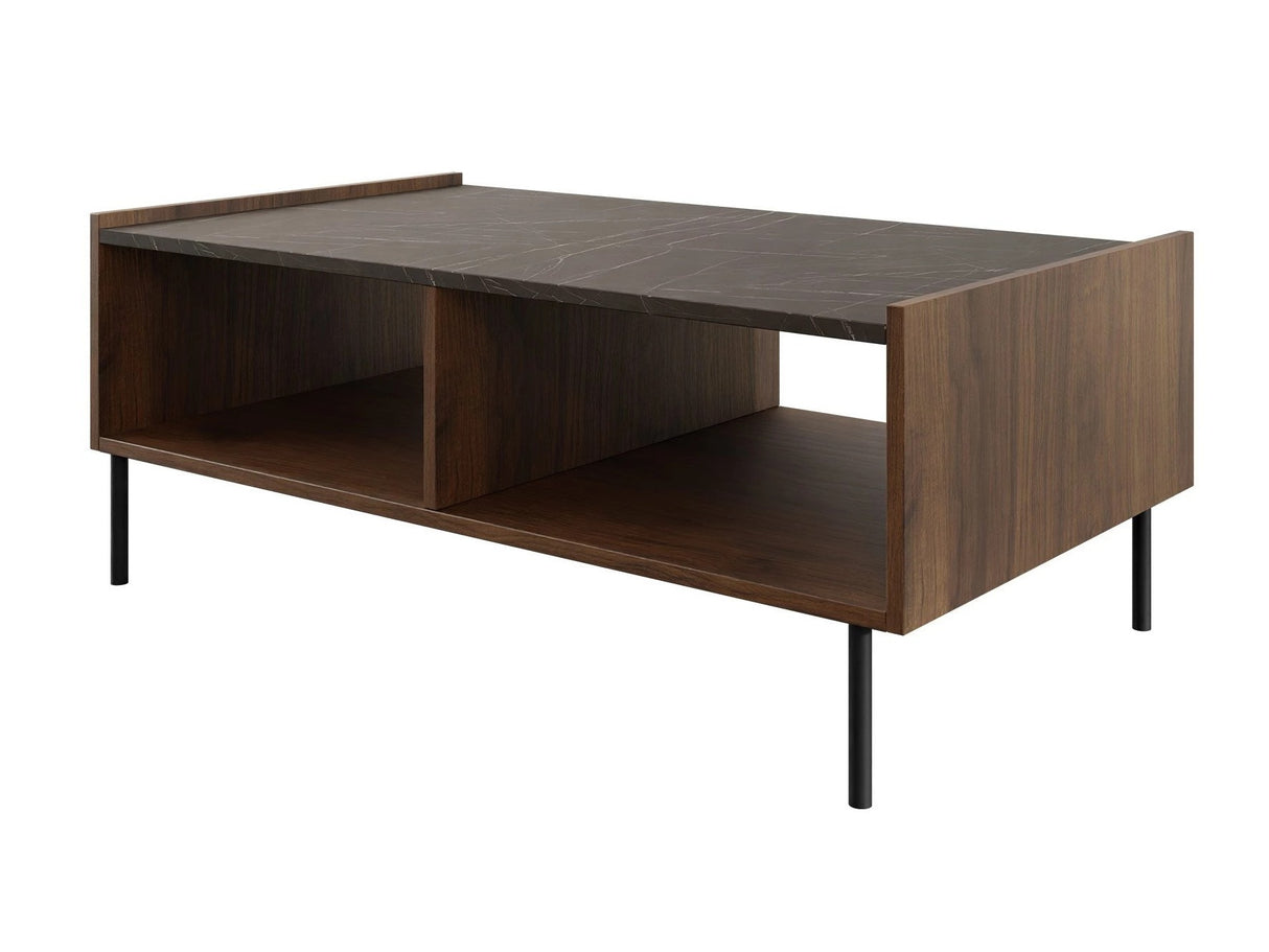 Nappali szett Meble TEWOS II Orzech Warmia/Marmur Czarny