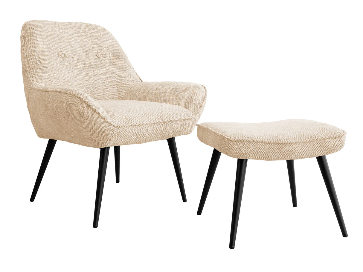 Fotel Fotel z podnóżkiem ZORTO MUZ/809B, Szín: Sea 140