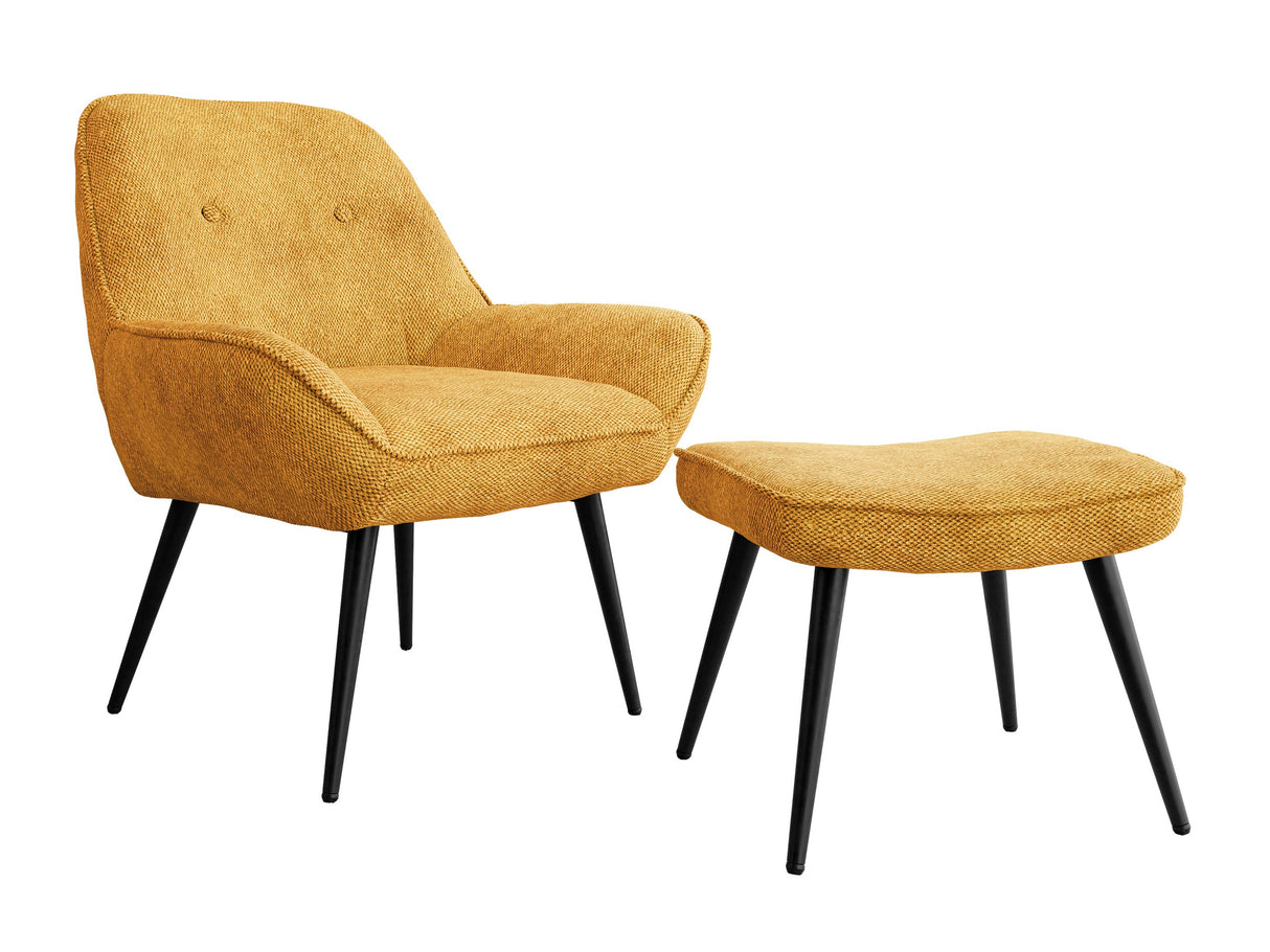 Fotel Fotel z podnóżkiem ZORTO MUZ/809B, Szín: Sea 280