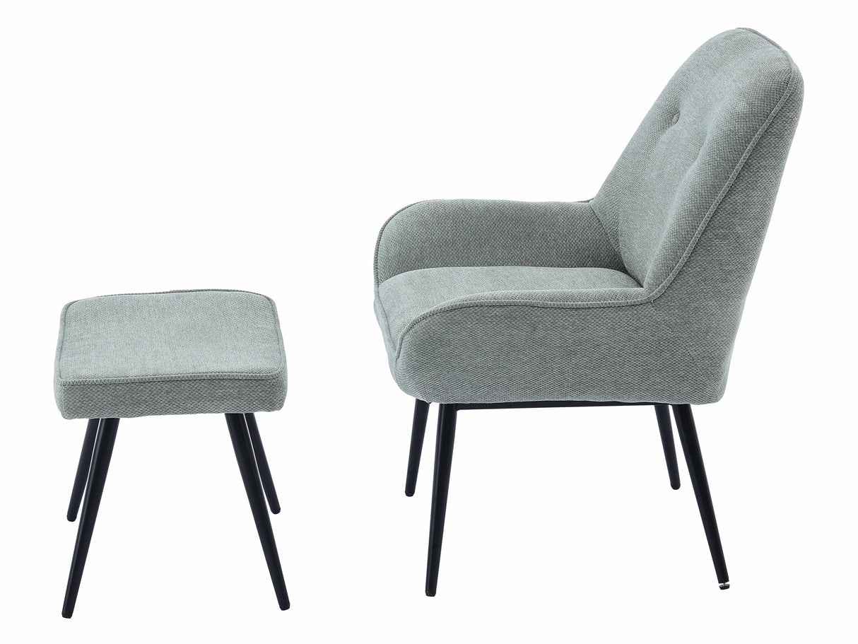 Fotel Fotel z podnóżkiem ZORTO MUZ/809B, Szín: Sea 350