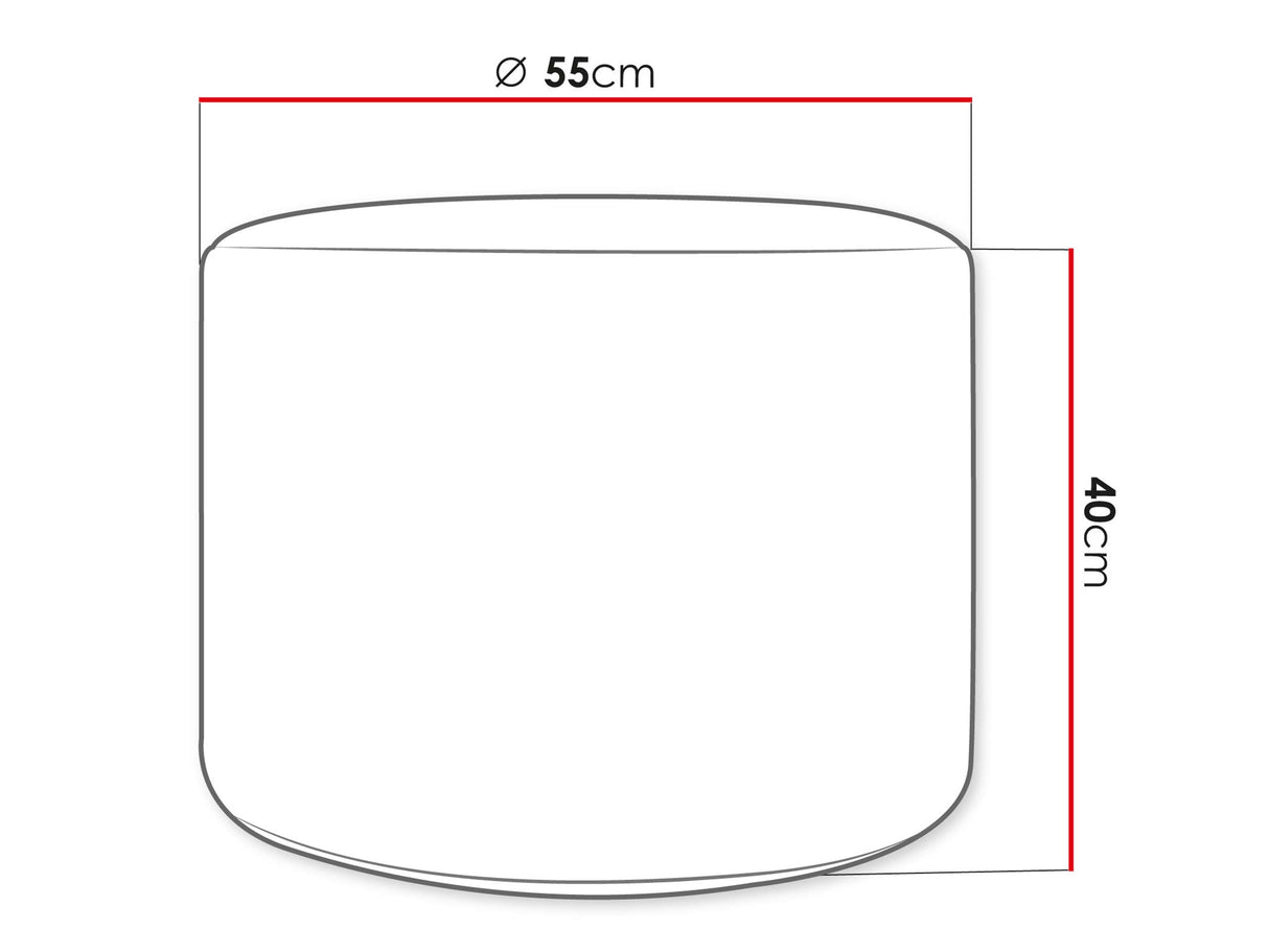 Puff Pufa MALLO, Szín: Poso 110
