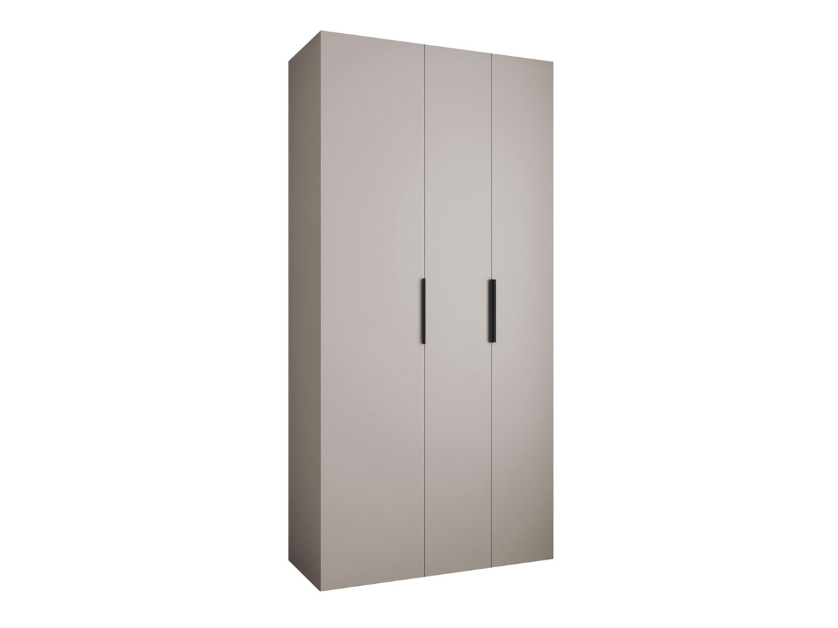 Gardróbszekrény Szafa COMO 4 120/130/140/150/160 (gł.40/50), Szín: Kasmír, Fogantyú színe: Fekete, Fiókok: Nem, Szélesség: 120 cm, Mélység: 42 cm