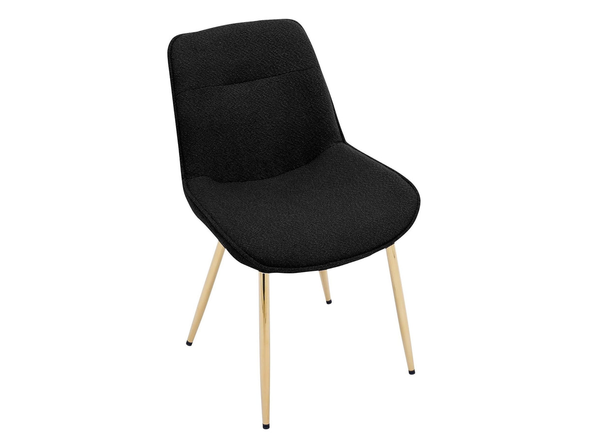 Szék készlet Krzesło MUZ/DC/1084/GL (2szt), Szín: Fekete 4215001