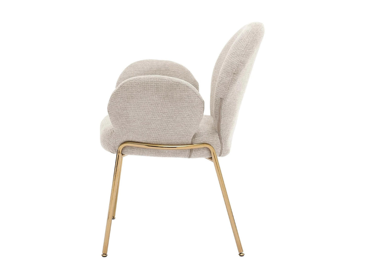 Szék készlet Krzesło MUZ/DC/1261/GL (2szt), Szín: Bézs 4215047