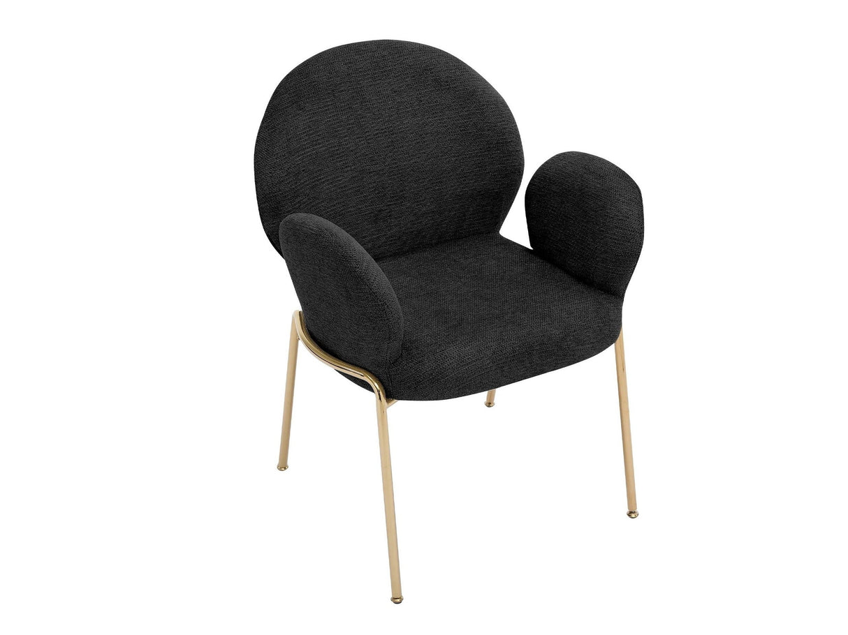 Szék készlet Krzesło MUZ/DC/1261/GL (2szt), Szín: Fekete 4215054