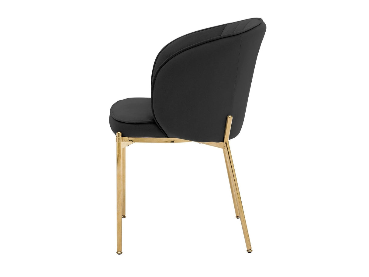 Szék készlet Krzesło MUZ/DC/1259/GL (2szt), Szín: Fekete 4215058
