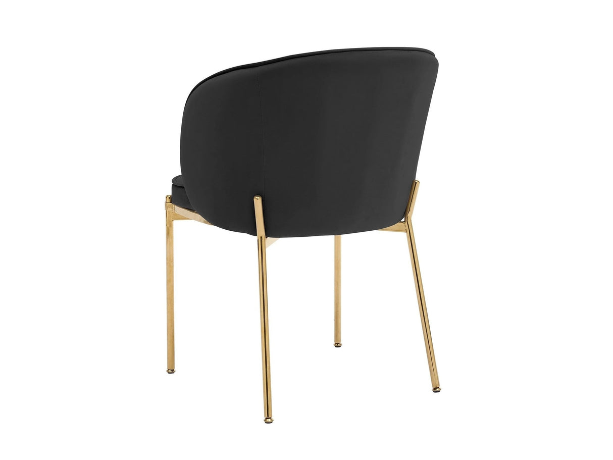 Szék készlet Krzesło MUZ/DC/1259/GL (2szt), Szín: Fekete 4215059