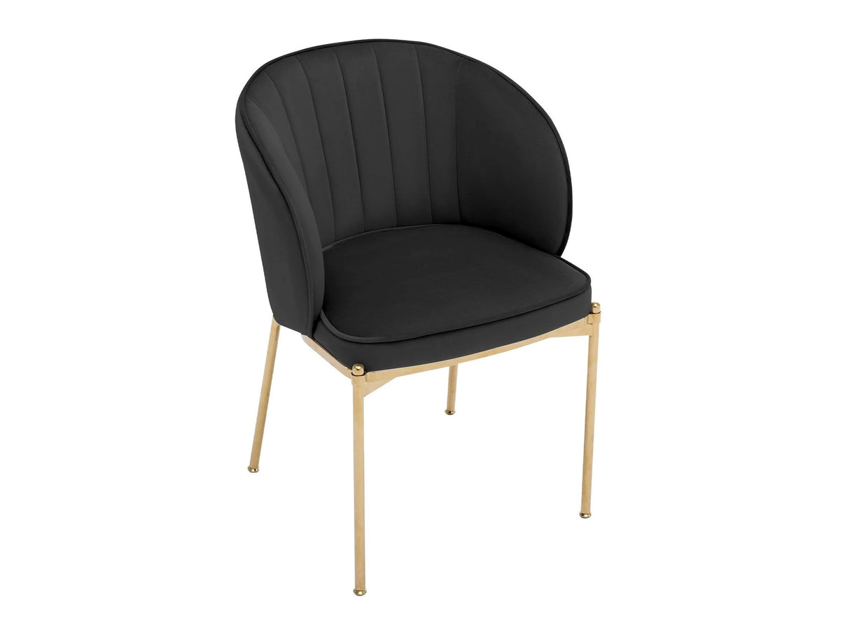 Szék készlet Krzesło MUZ/DC/1259/GL (2szt), Szín: Fekete 4215060
