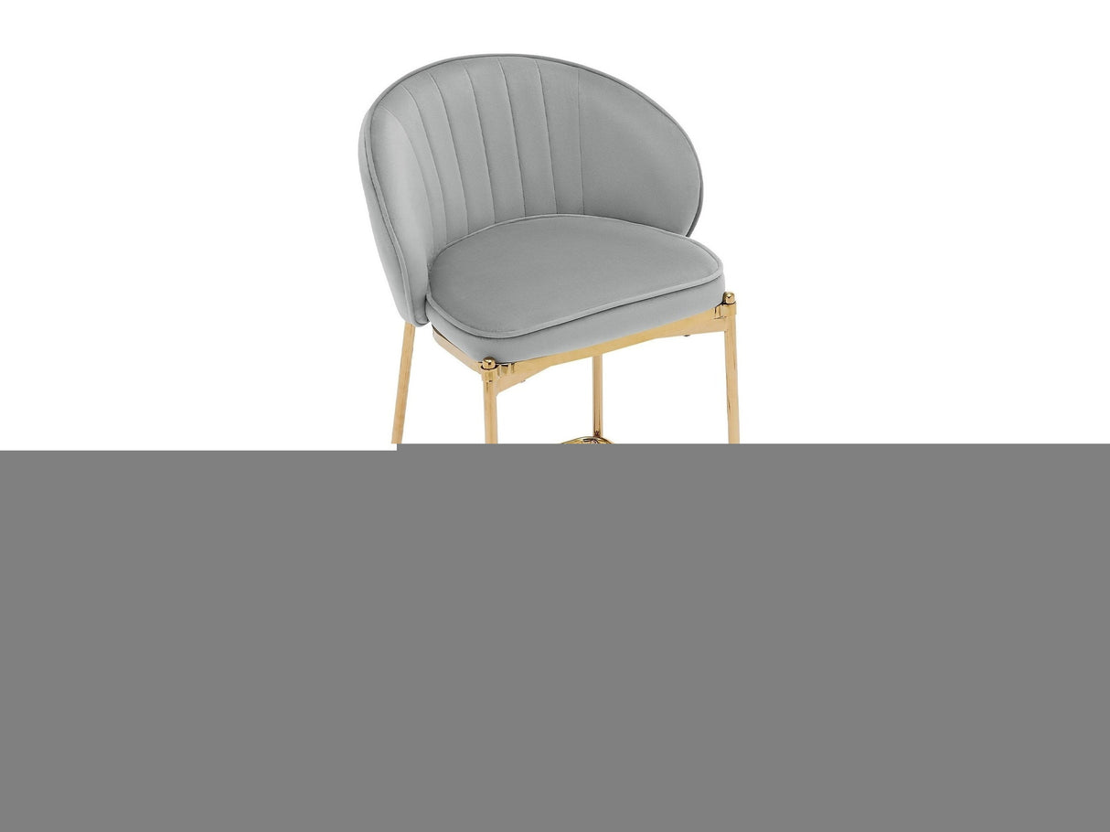 Bárszék készlet Hoker MUZ/BS/1258/GL (2szt), Szín: Szürke 4215086