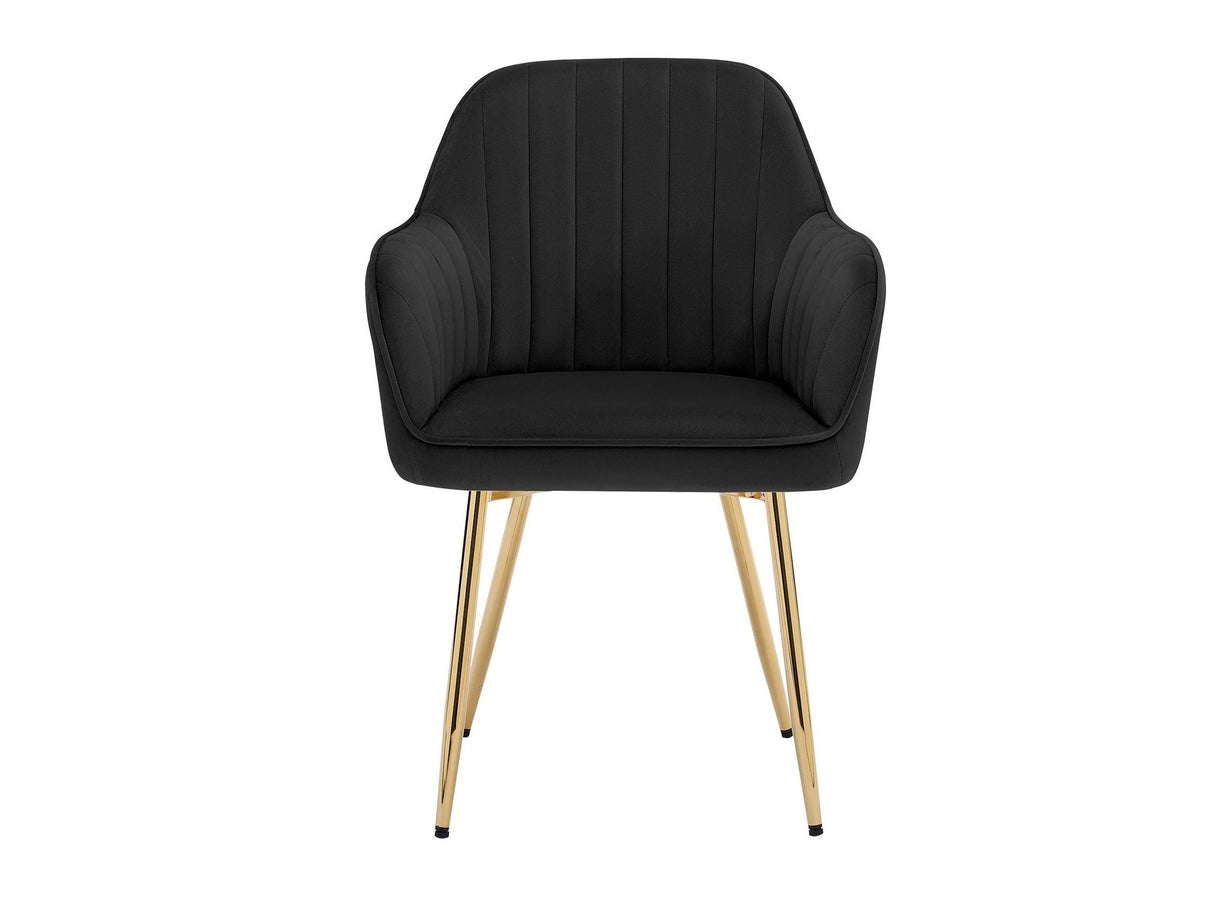 Szék készlet Krzesło MUZ/DC/1278/GL (2szt), Szín: Fekete 4215089