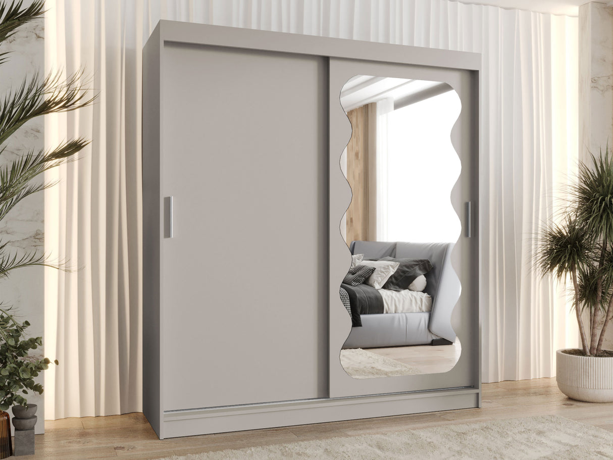 Gardróbszekrény Szafa SPOTI, Szín: Kasmír, Fiókok: Nem, Szélesség: 180 cm