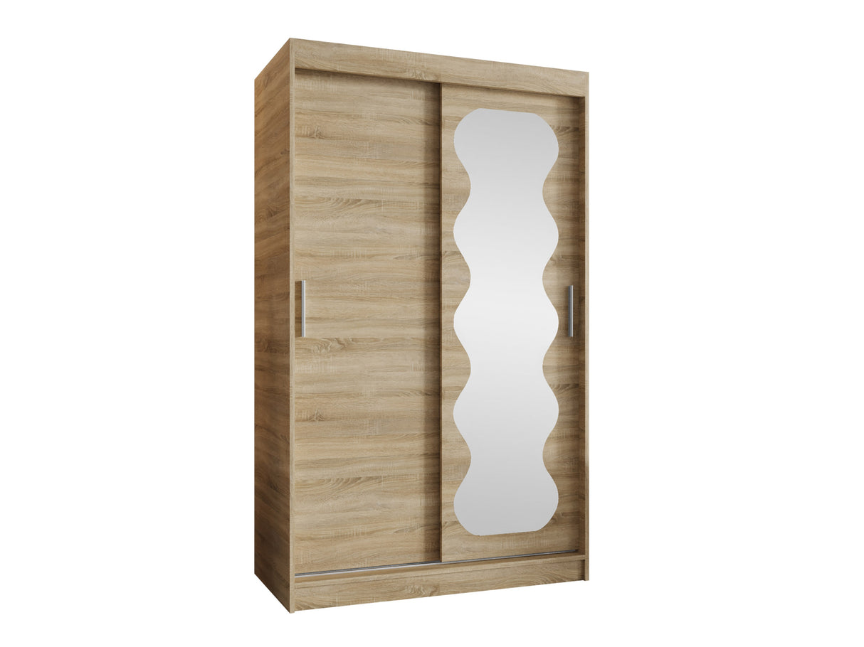 Gardróbszekrény Szafa SPOTI, Szín: Sonoma tölgy, Fiókok: Nem, Szélesség: 120 cm